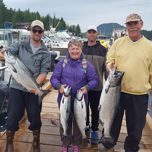 Salmon Fishing Charter Tour in Ketchikan, Alaska