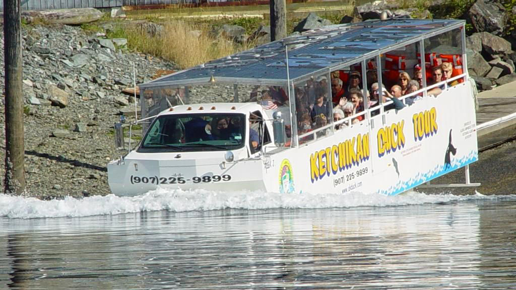 Duck Boat Tour - Ketchikan
