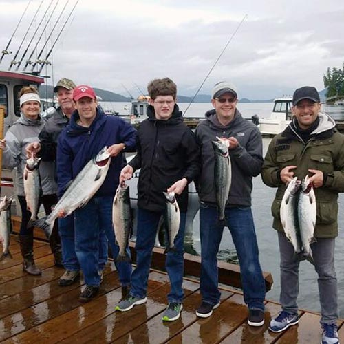 Full Day Salmon Charter  Ketchikan Fishing Charters